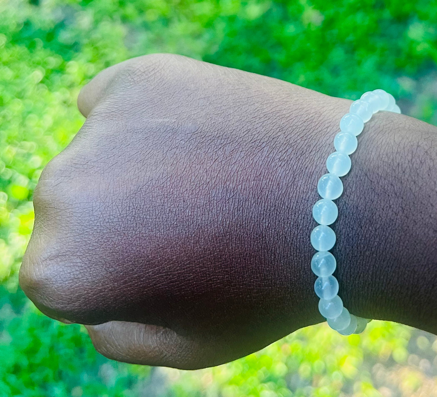 🌼Yellow Chrysoberyl Bracelet - 6 mm beads (Approximately 6.6” Length)
