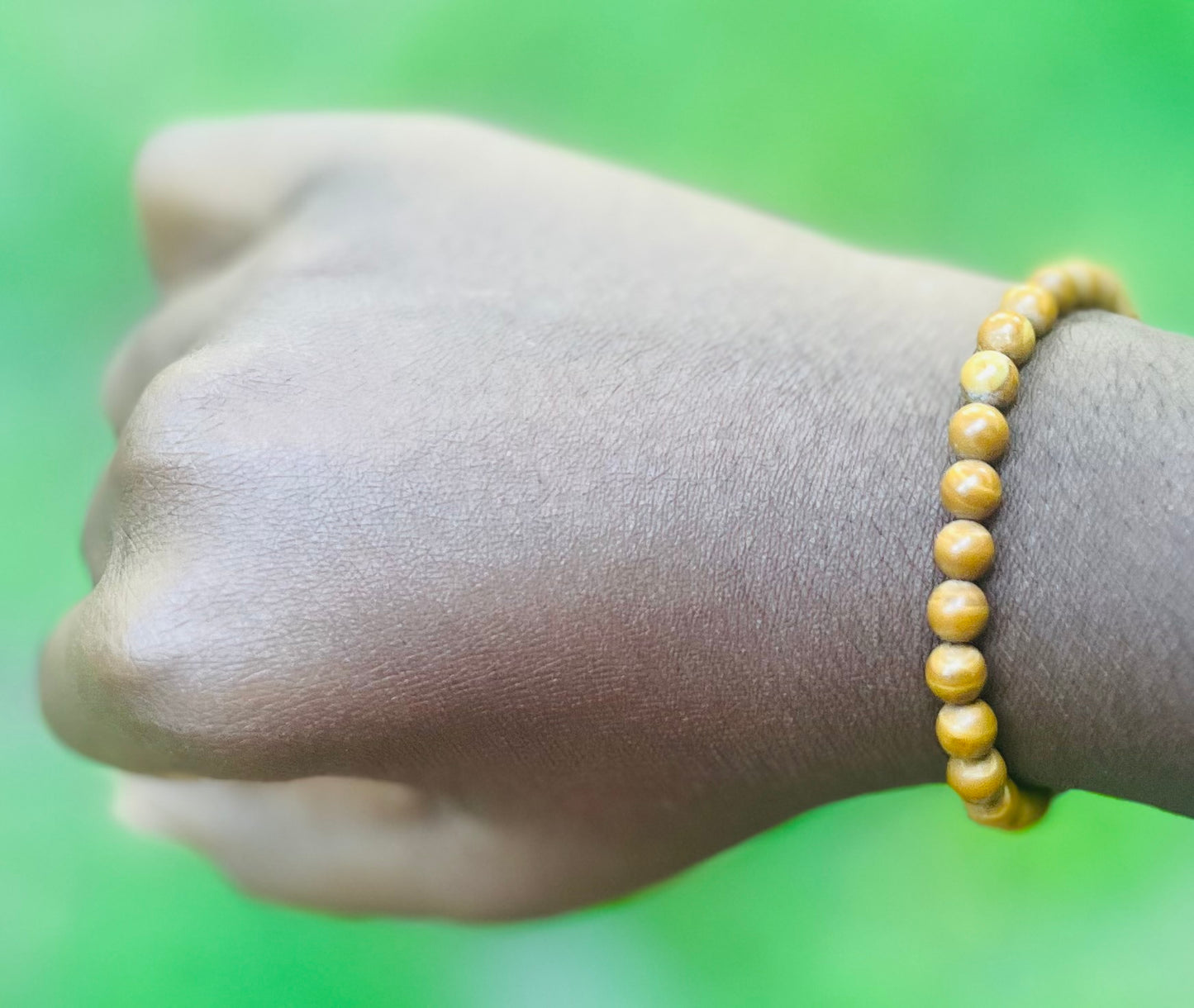 🐯Tiger Skin Jasper Bracelet - 6 mm beads (Approximately. 6.6” Length)