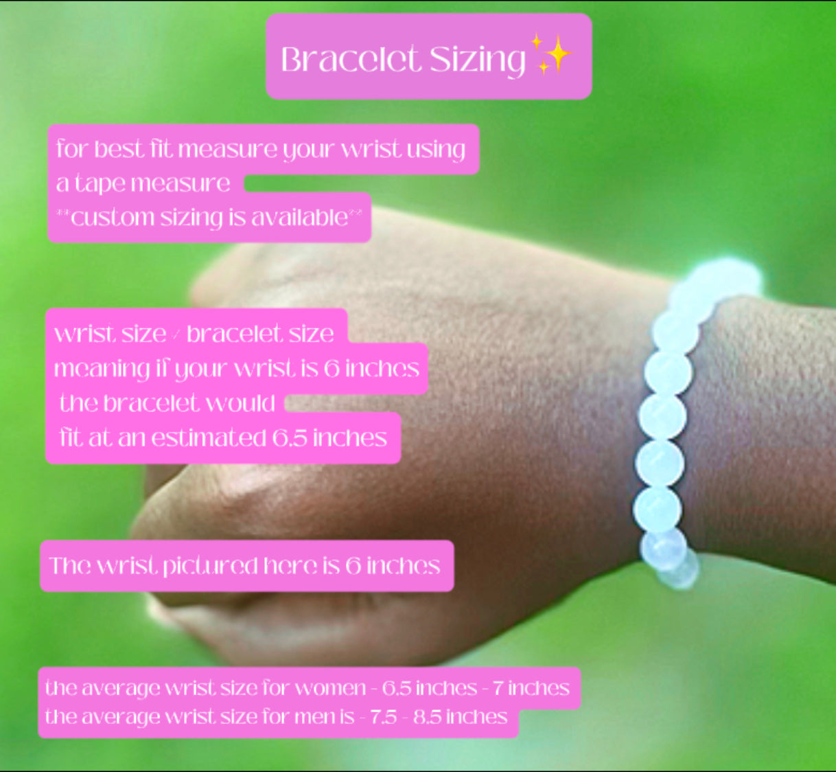 🌸 Rose Quartz - 8 mm Beads (Approximately 6.6” Length)